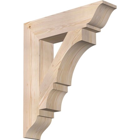 Ekena Millwork Balboa Traditional Smooth Bracket, Douglas Fir, 5 1/2"W x 26"D x 30"H BKT06X26X30BOA01SDF